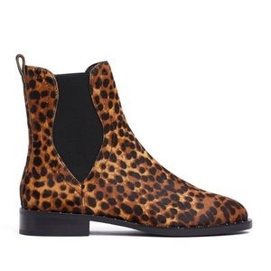 Rebecca Minkoff Sabeen Too Calf Hair Leopard Cheetah Boots